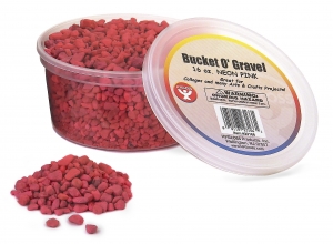 Bucket O' Gravel - 16oz. Neon Pink